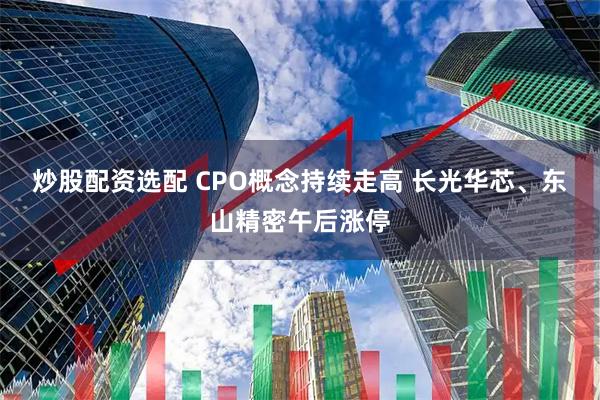 炒股配资选配 CPO概念持续走高 长光华芯、东山精密午后涨停
